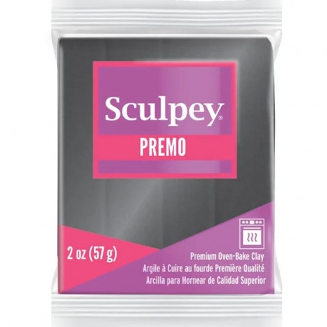 Premo 57gm Polymer Clay - Graphite Pearl (Metallic)