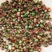 3mm Rustic Handmade Greek Ceramic Seed Beads - Autumn Rust - 6.2gm Vial