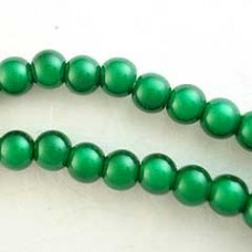 6mm Green Japanese Miracle Beads - Pack of 6