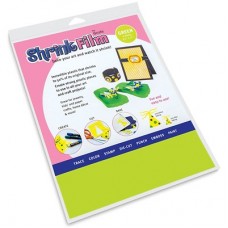 Grafix Shrink Plastic - Green - Pack 6 sheets