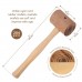 Rawhide Mallet with Wooden Handle - 2" Diameter Head 
