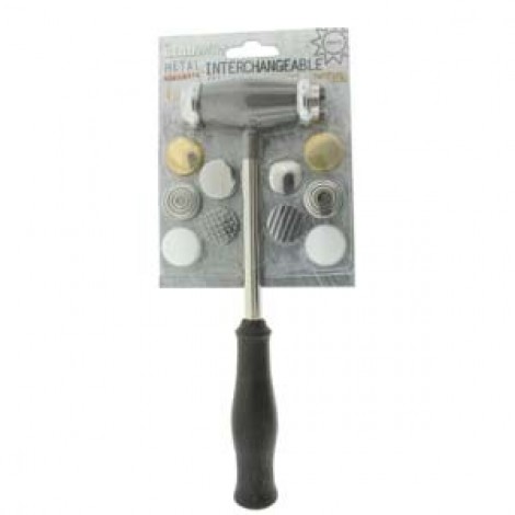 Beadsmith Texturing Hammer - 12 Interchangeable Faces