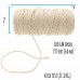 Beadsmith 2mm (48lb) Natural Hemp Cord - 197ft
