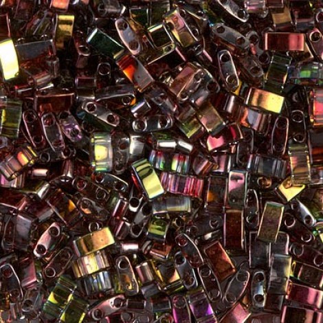 5x2.3mm Miyuki Half-Tila Beads - Magic Wine - 7.8gm 5x2.3mm Miyuki Half-Tila Beads - Magic Wine - 7.8gm