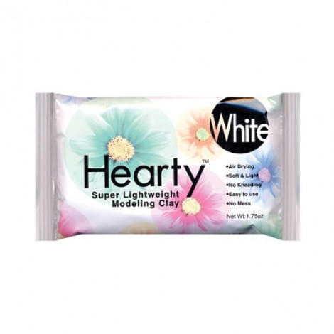 Hearty Super Lightweight Air Dry Modelling Clay - 50gm