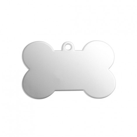 41x19mm 18ga ImpressArt Alkeme Premium Dog Bone Tag Blank - Each 41x19mm 18ga ImpressArt Alkeme Premium Dog Bone Tag Blank - Each