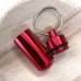 17x48mm ID-Cap Aluminium Multi-Colour Keychain - Red 17x48mm ID-Cap Aluminium Multi-Colour Keychain - Red