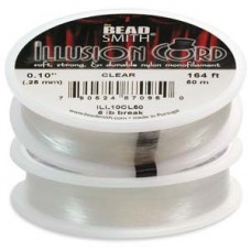 Beadsmith Illusion Cord - .010 Clear 50m