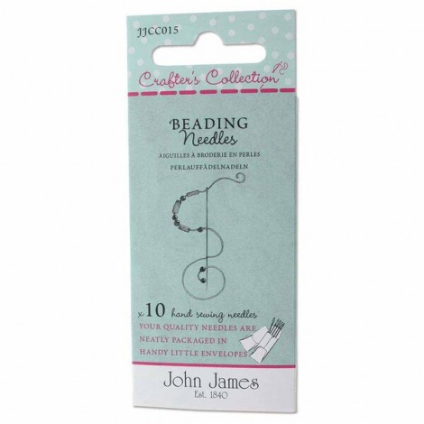 John James English Crafters Collection Assorted Beading Needles - Longs - Pack of 10 