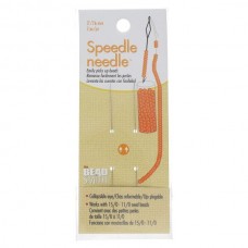 Beadsmith Speedle Needle 76mm - 2 Needles Per Card