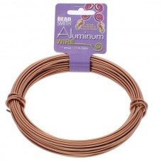 12ga Decorative Aluminium Wire - Copper - 12 metre spool