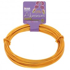 12ga Decorative Aluminium Wire - Gold - 12m roll