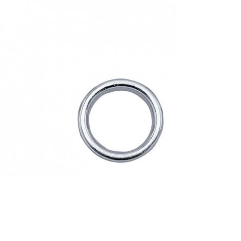 5.4mm (4.2mm ID) Sterling Silver Soldered Jumprings - Pack of 2