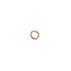 3.6mm (2.4mmID) 22ga Rose Gold Filled Open Jumprings - Pack of 10
