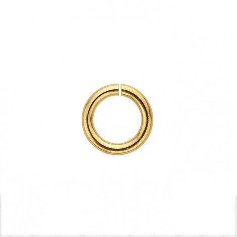 4.8mm OD (3.2mm ID) 20ga 14K Gold-Filled Open Jumprings - Pack of 10