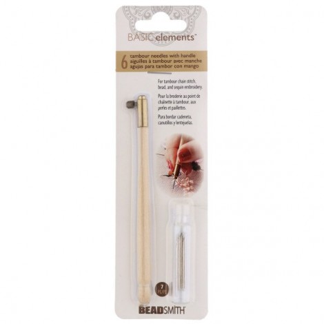 Beadsmith Tambour Deluxe 6 Needle Set - 70-80-90-100-110-120