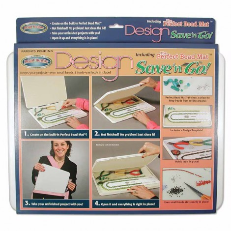 Bead Buddy Design Save & Go Tray - 16x12x1in