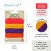 1mm Beadsmith Knot It Waxed Brazilian 2-Ply Waxed Polyester Twisted Cord - Summer Sunset  - 4 x 15yd
