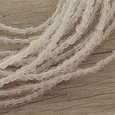 2mm Czech Round Beads - Crystal - Pack of 100