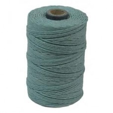 3ply Irish Waxed Linen Cord - Turquoise - 120yd