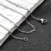 17.6in (44.6cm) 1.5mm Quality Silver Plated Lead Free Brass Cable Chain Necklace w-Extender Chain + Stainless Steel Lobster Clasp - Each
