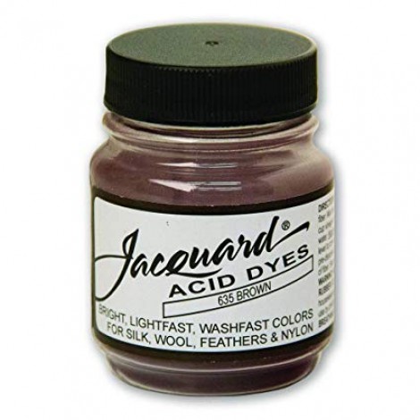 Jacquard Acid Dye - Brown - 1/2oz - Brown