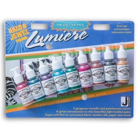 Lumiere Paints Exciter Pak - Halo & Jewel Colours