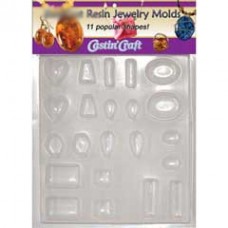Castin'Craft Jewellery Cabochon Mould I - 11 Shapes