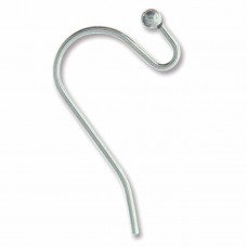 20mm Beadsmith 304 Surgical Steel Ball Tip Earwires - Pack of 12 Pair