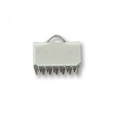10.5mm Ribbon End Crimps - 304 Stainless Steel