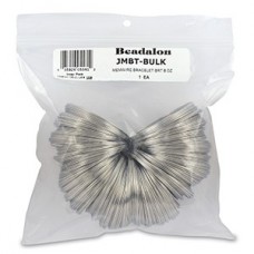 Beadalon Remembrance Stainless Steel Bracelet Steel Memory Wire - Small - Bulk Pack
