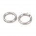 8mm OD 16ga (1.2mm) Stainless Steel Round Jumprings - Pack of 50