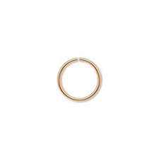 12mm (10mm ID) 18ga Gold Plated Brass Open Round Jumprings