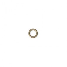 4mm 21ga Antique Brass Plated Jumprings - Pack of 100