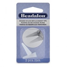 Nylon Round Nose Replacement Tips - 1 pair