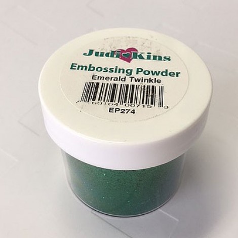 Judikins Embossing Powder - Emerald Twinkle - 2oz