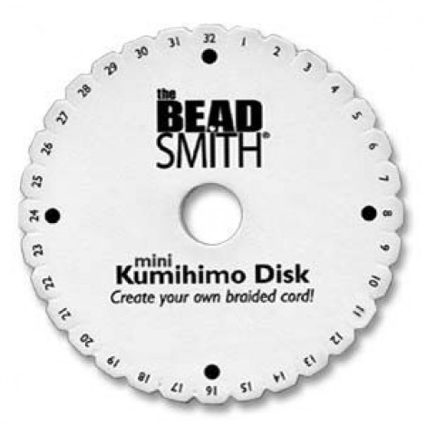 Mini 4.25in Kumihimo Braiding Disk (no instructions)