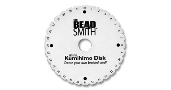 Beadalon Kumihimo Disk, Round, 4.25