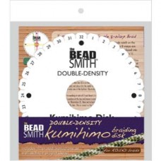 Beadsmith 6in x 20mm thick Round Kumihimo Disk w/instructions
