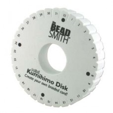Small 4.25in Thick Kumihimo Round Disk - no instructions
