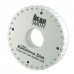Small 4.25in (10.6cm) Thick Kumihimo Round Disk - no instructions - Each