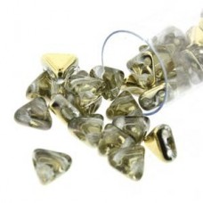 6mm Kheops par Puca Beads - Crystal Dorado - 9gm