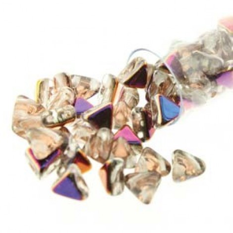 6mm Kheops par Puca Beads - Crystal Slilperit - 9gm