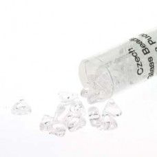 6mm Kheops par Puca Beads - Crystal - 9gm
