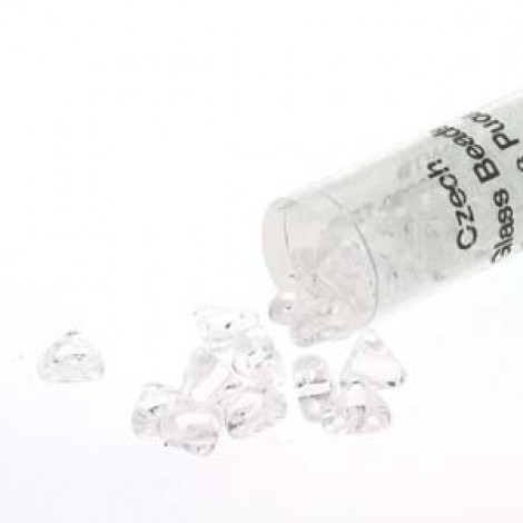 6mm Kheops par Puca Beads - Crystal - 9gm