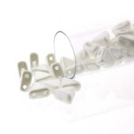 6mm Kheops par Puca Beads - Pastel White - 9gm