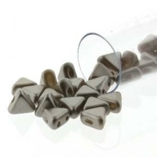 6mm Kheops par Puca Beads - Pastel Lt Brown - 9gm