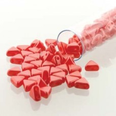 6mm Kheops par Puca Beads - Pastel Coral - 9gm