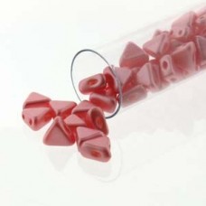 6mm Kheops par Puca Beads - Pastel Lt Coral - 9gm