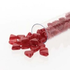 6mm Kheops par Puca Beads - Pastel Dk Rose - 9gm